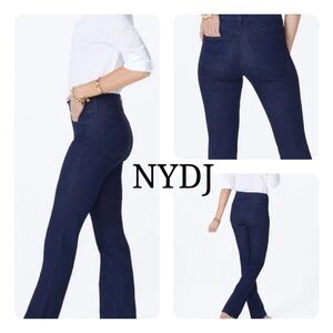 NYDJ Not Your Daughters Jeans Dark Wash Bootcut Sz 12 Petite